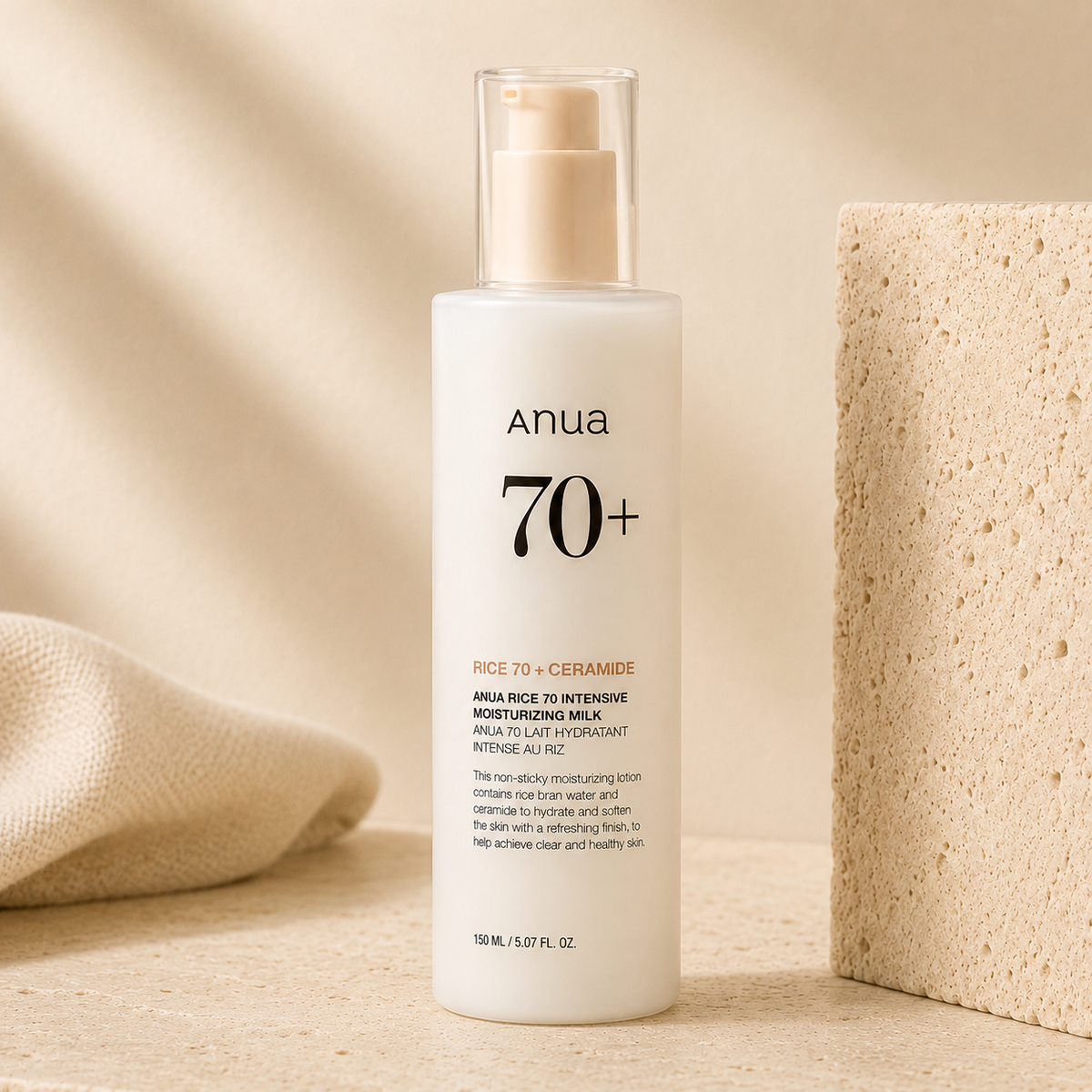 Anua - Rice 70 Intensive Moisturizing Milk, 150 ml