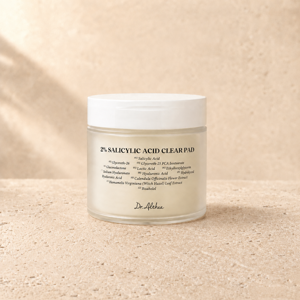Dr. Althea - 2% Salicylic Acid Clear Pad, 60 dischetti