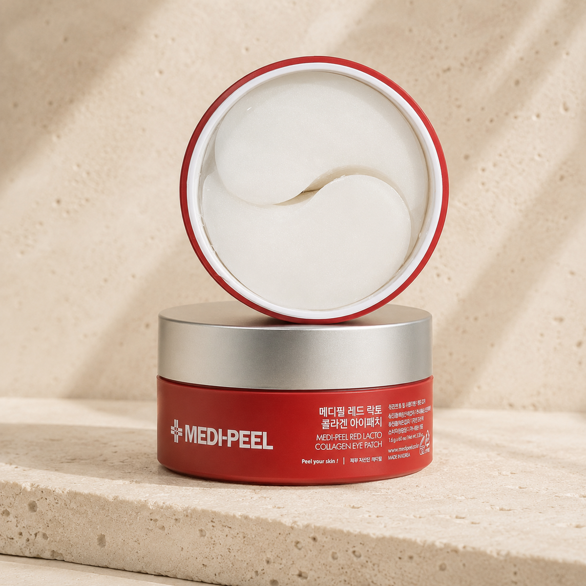 Medi-Peel - Red Lacto Collagen Eye Pads, 60 patch