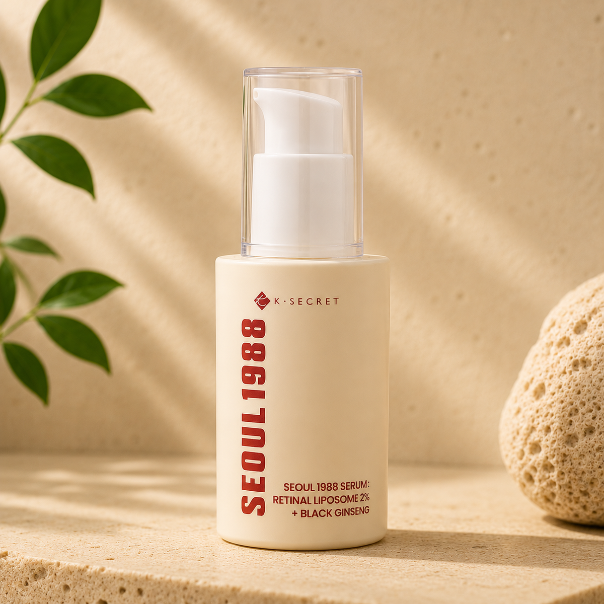 K-SECRET - Seoul 1988 Retinal Liposome 2% + Black Ginseng Serum, 30 ml