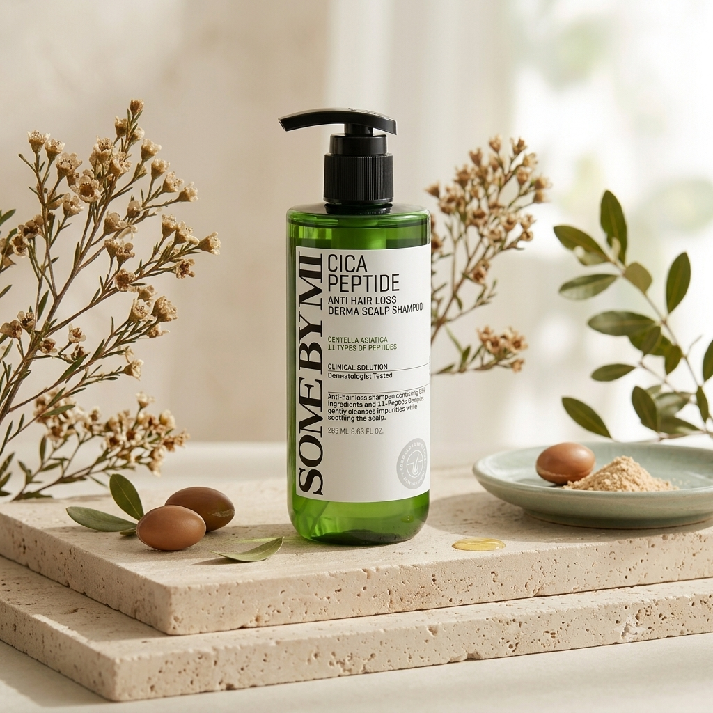 SOME BY MI - Cica Peptide Anti Hair Loss Derma Scalp Shampoo, 285 ml