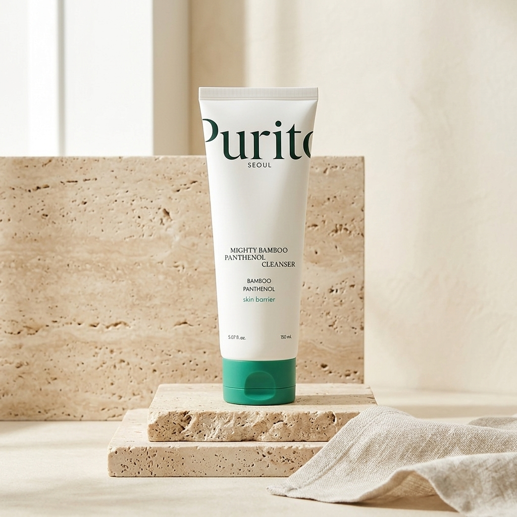 PURITO SEOUL - Mighty Bamboo Panthenol Cleanser, 150 ml