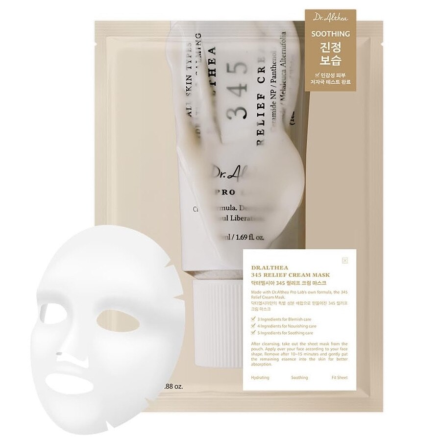 Dr. Althea - 345 Relief Cream Mask, 1 maschera (25 g)